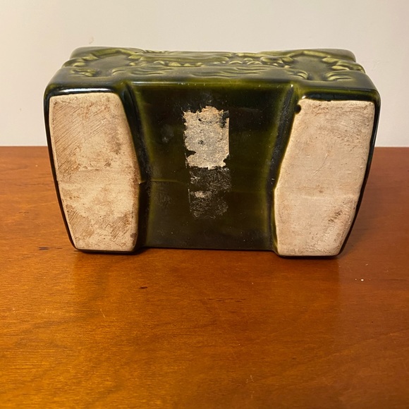 SOLD•Vintage• Midcentury Tree Embossed Planter - Picture 4 of 5